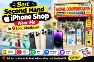 Best Second Hand iPhone Shop Near Me in Loni, Ghaziabad